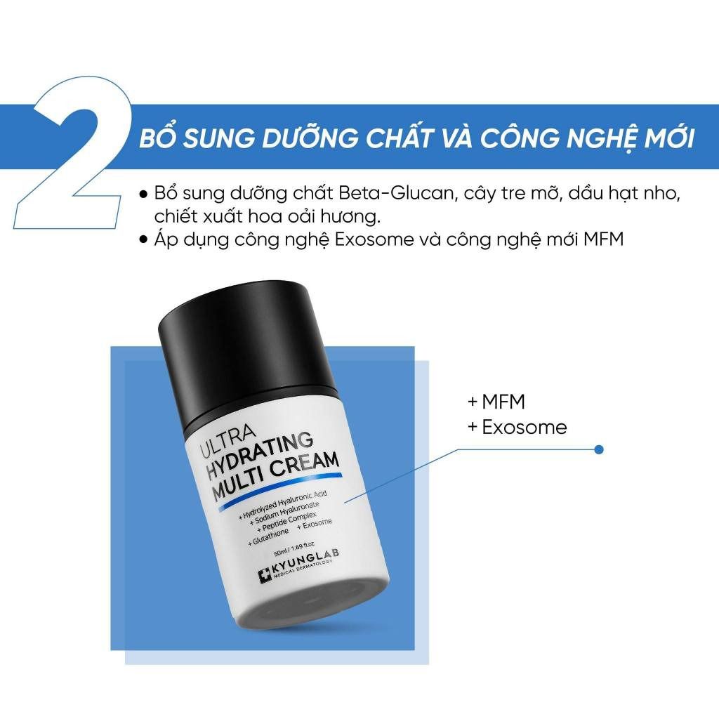 Kyung Lab Kem dưỡng phục hồi Ultra Hydrating Multi Cream 50mlKyung Lab Kem  dưỡng phục hồi Ultra Hydrating Multi Cream 50ml – SammiShop