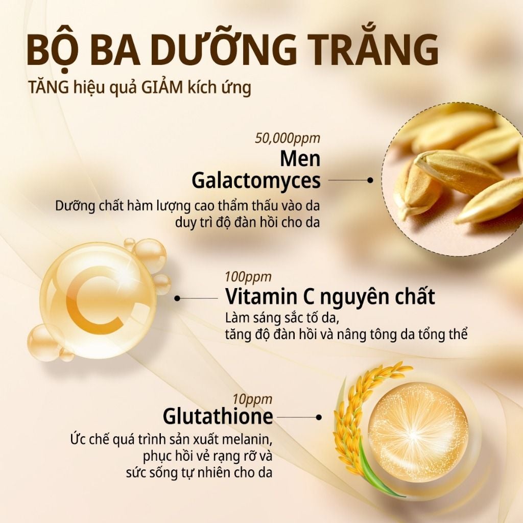 Some By Mi Mặt nạ giấy Galactomyces Glutathione Glow Serum Mask 22g