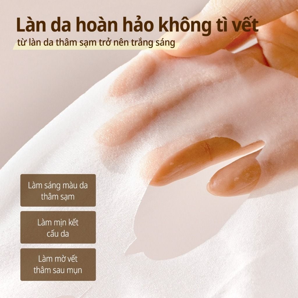 Some By Mi Mặt nạ giấy Galactomyces Glutathione Glow Serum Mask 22g