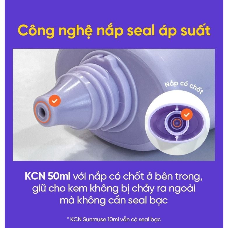 Beplain Kem chống nắng Sunmuse Tone Up & Correcting Matte Sunscreen 50ml