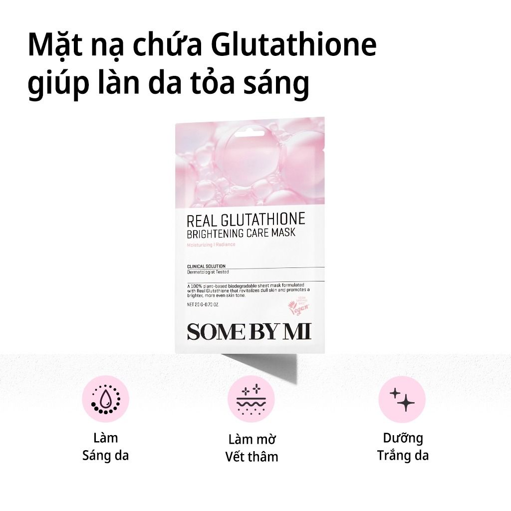 real glutathione brightening care mask BOGO DEAL SOME BY MI, Real Glutathione, Brightening Care Beauty Mask – Hair  Stop and Shop main image 0