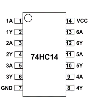 TÌM HIỂU IC 74HC14