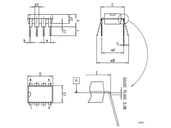 DIP switch 4 posizioni rosso - 5 pezzi - it DIP switch 4 posizioni rosso - 5 pezzi - it