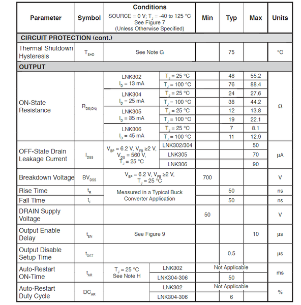 IC nguồn LNK306GN LNK306 SOP-7 chính hãng Power Integrations