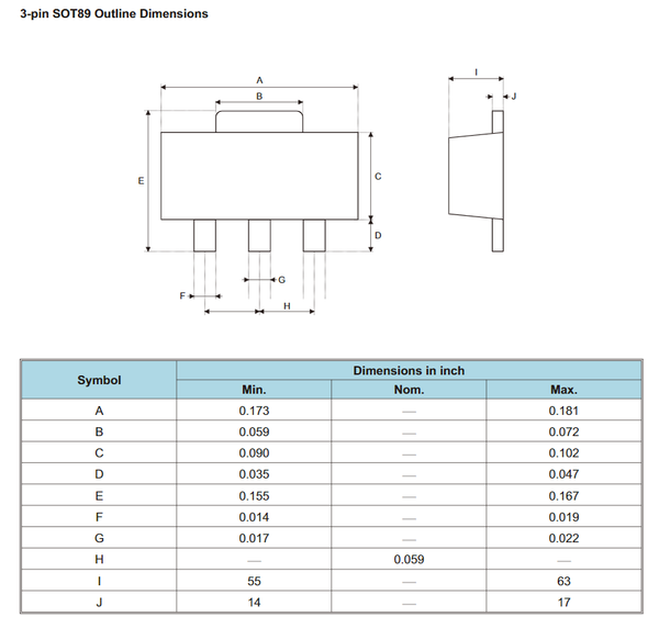 IC nguồn HT7550-1 HT7550 7550-1 5V SOT-89 chính hãng Holtek