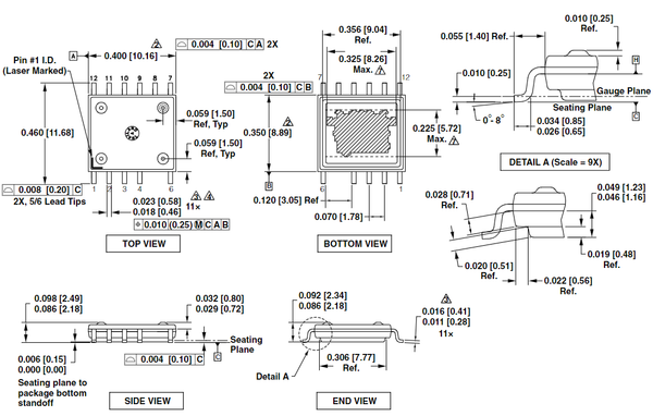 IC nguồn TOP265KG TOP265 SOP-12 chính hãng Power Integrations