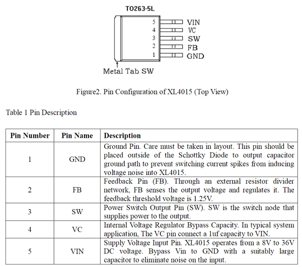 IC nguồn XL4015E1 4015 TO-263 chính hãng XLSEMI