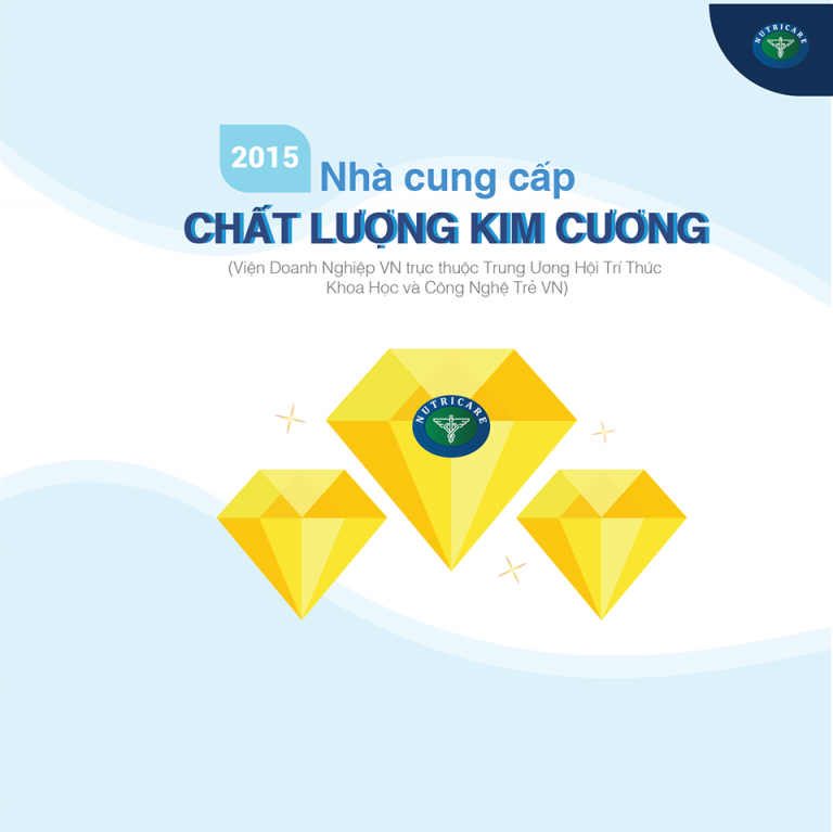 Nutricare – Nhà cung cấp chất lượng kim cương 2015