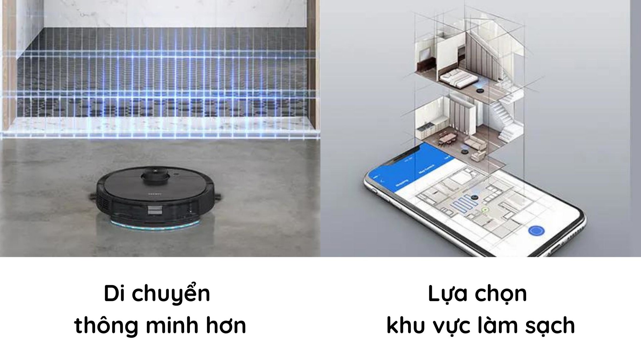 robot hút bụi ecovacs t8 aivi plus