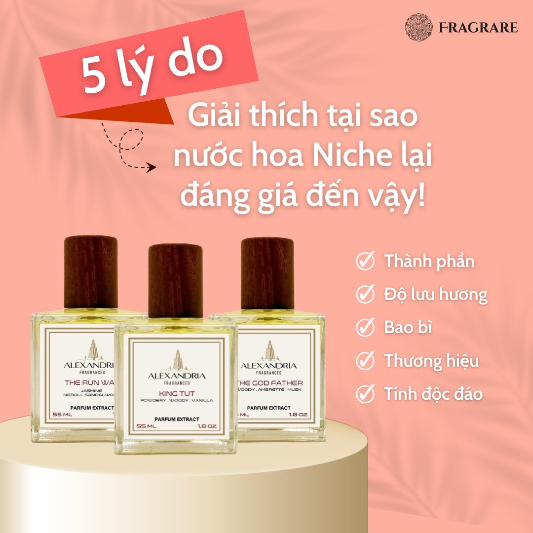 5 lý do giải thích tại sao nước hoa niche đáng giá