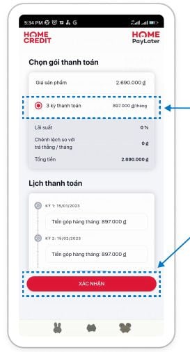 hưỡng dẫn mua trước trả sau