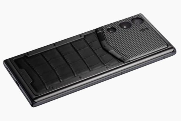 Thiết kế METAVERTU Basic Alligator Leather Iron Black