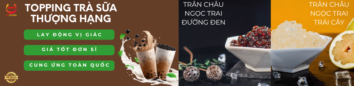 TRÂN CHÂU HẠT NỔ TRÁI CÂY