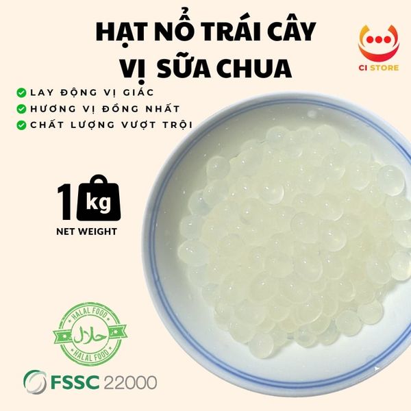 Hạt nổ yogurt – Sự kết hợp tuyệt vời giữa vị ngon và cảm giác mới mẻ