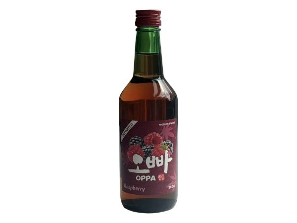 Ruou-Soju-Han-Quoc-Oppa-vi-Phuc-Bon-Tu-Raspberry-360ml