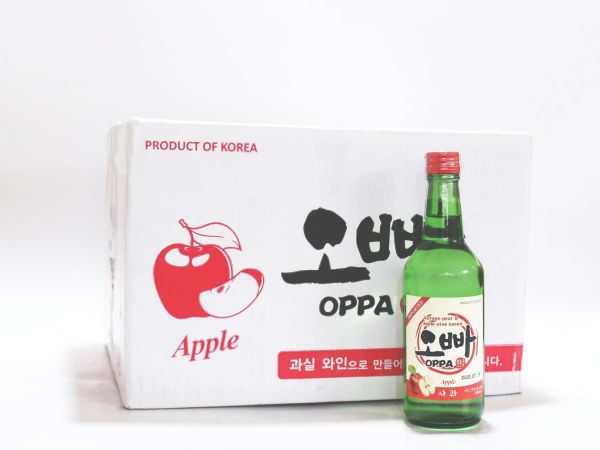 Ruou-Soju-Han-Quoc-Oppa-vi-tao-Apple-360ml