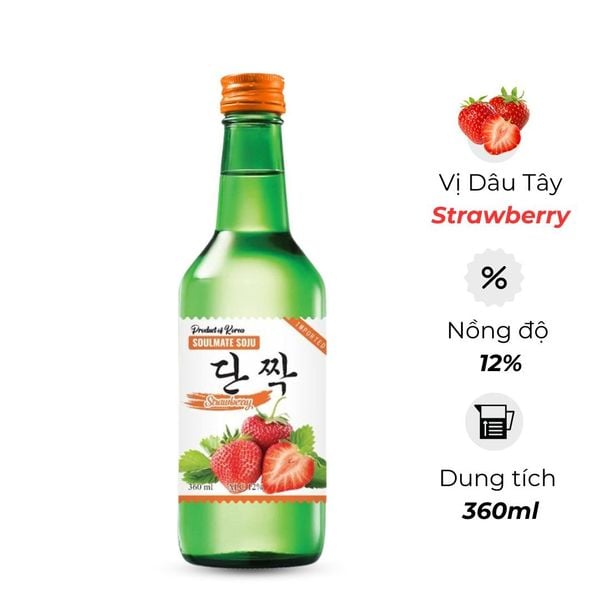 ruou-soju-han-quoc-Soulmate-vi-dau-tay-Strawberry-360ml