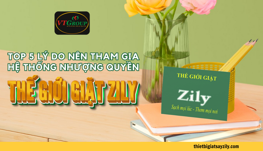 Top 5 Lý Do Nên Tham Gia Hệ Thống Nhượng Quyền Thương Hiệu Thế Giới Giặt Zily