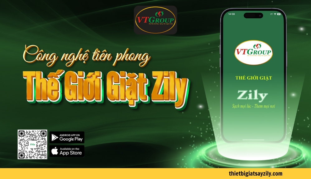Công Nghệ Tiên Phong - Ứng Dụng Thế Giới Giặt Zily
