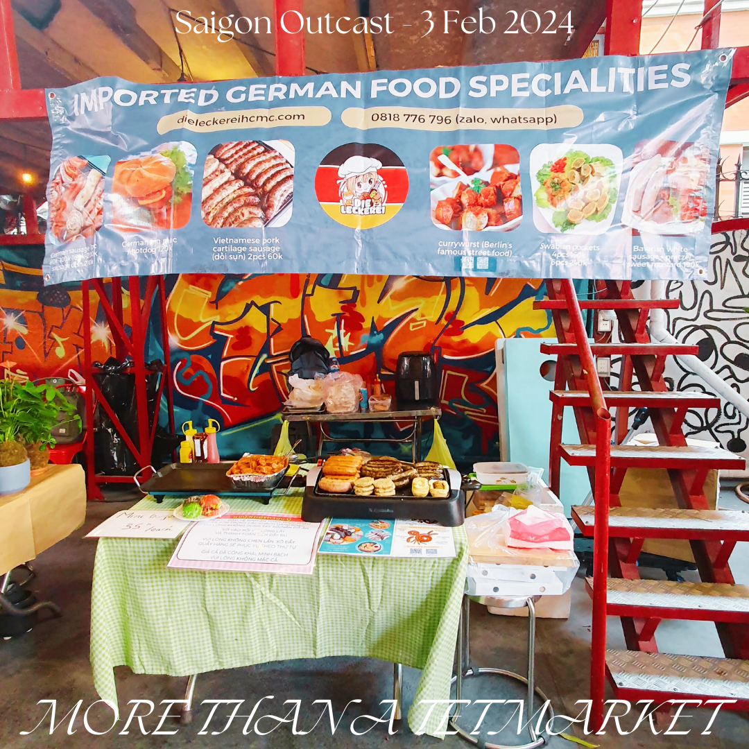 DIE LECKEREI attended More than a Tết Market in Saigon Outcast (188/1 Nguyễn Văn Hưởng, Thảo Điền) on 3 Feb 2024