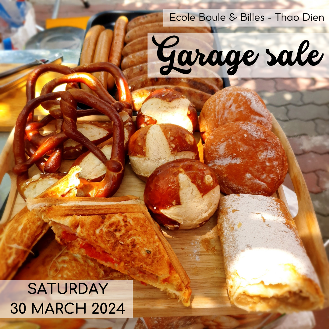DIE LECKEREI attended Garage Sale in Ecole Boule & Billes - Thao Dien (42 Nguyễn Đăng Giai) on 30 March 2024