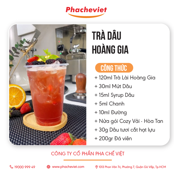 Công thức pha chế trà sữa tại nhà