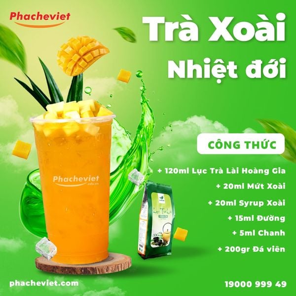 Công Thức Trà Xoài