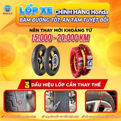 LỐP XE HẾT TUỔI THỌ – THAY NGAY TRÁNH NGUY HIỂM