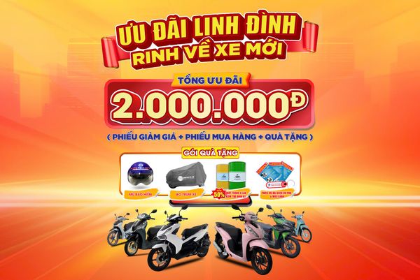 ƯU ĐÃI LINH ĐÌNH, RINH XE MỚI VỀ