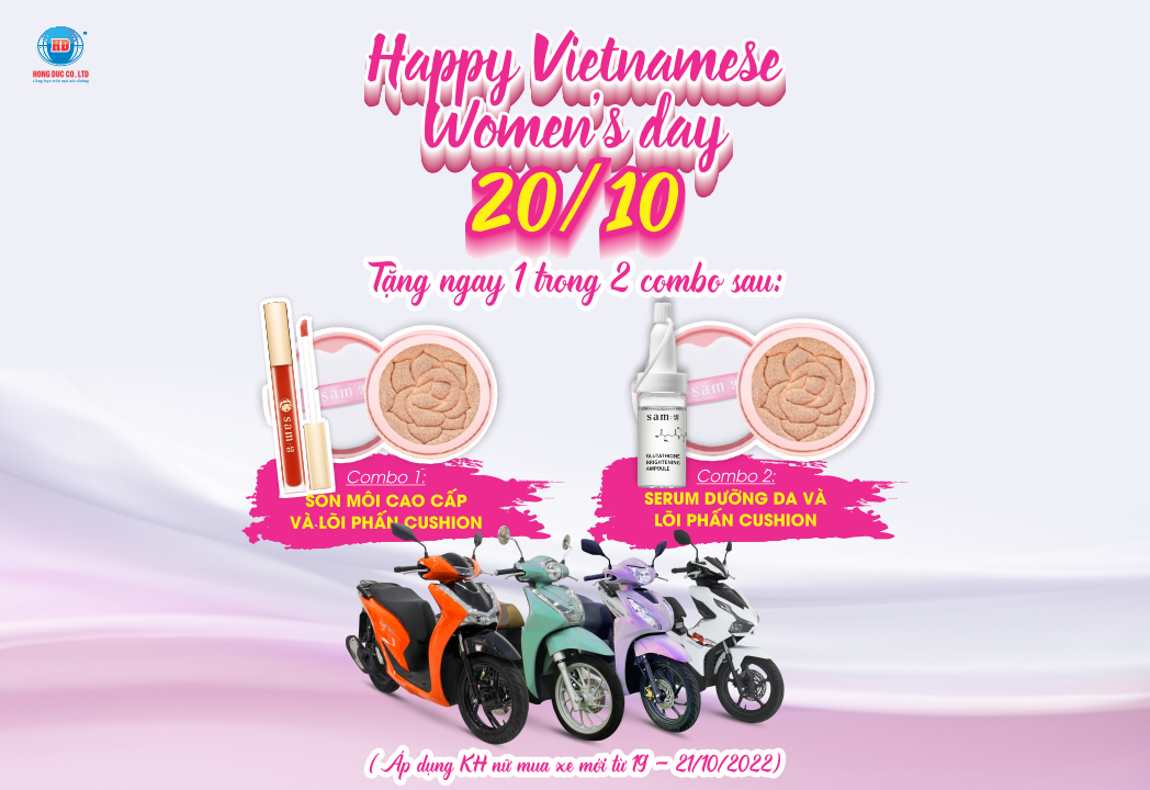 HAPPY VIETNAMESE WOMEN'S DAY
