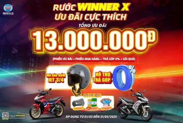 RƯỚC 𝐖𝐈𝐍𝐍𝐄𝐑 𝐗 ƯU ĐÃI CỰC THÍCH