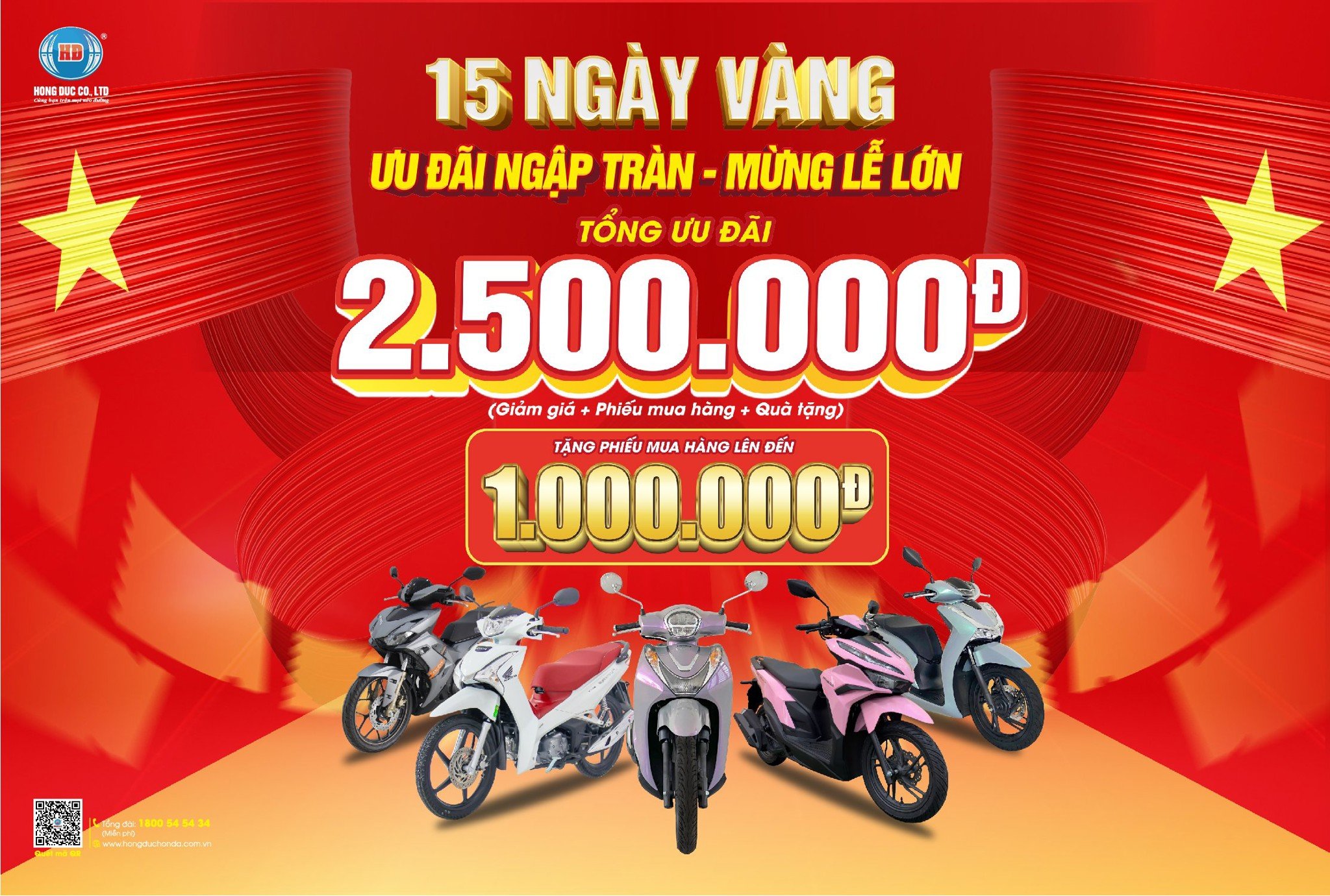 15 NGÀY VÀNG - ƯU ĐÃI NGẬP TRÀN MỪNG LỄ LỚN