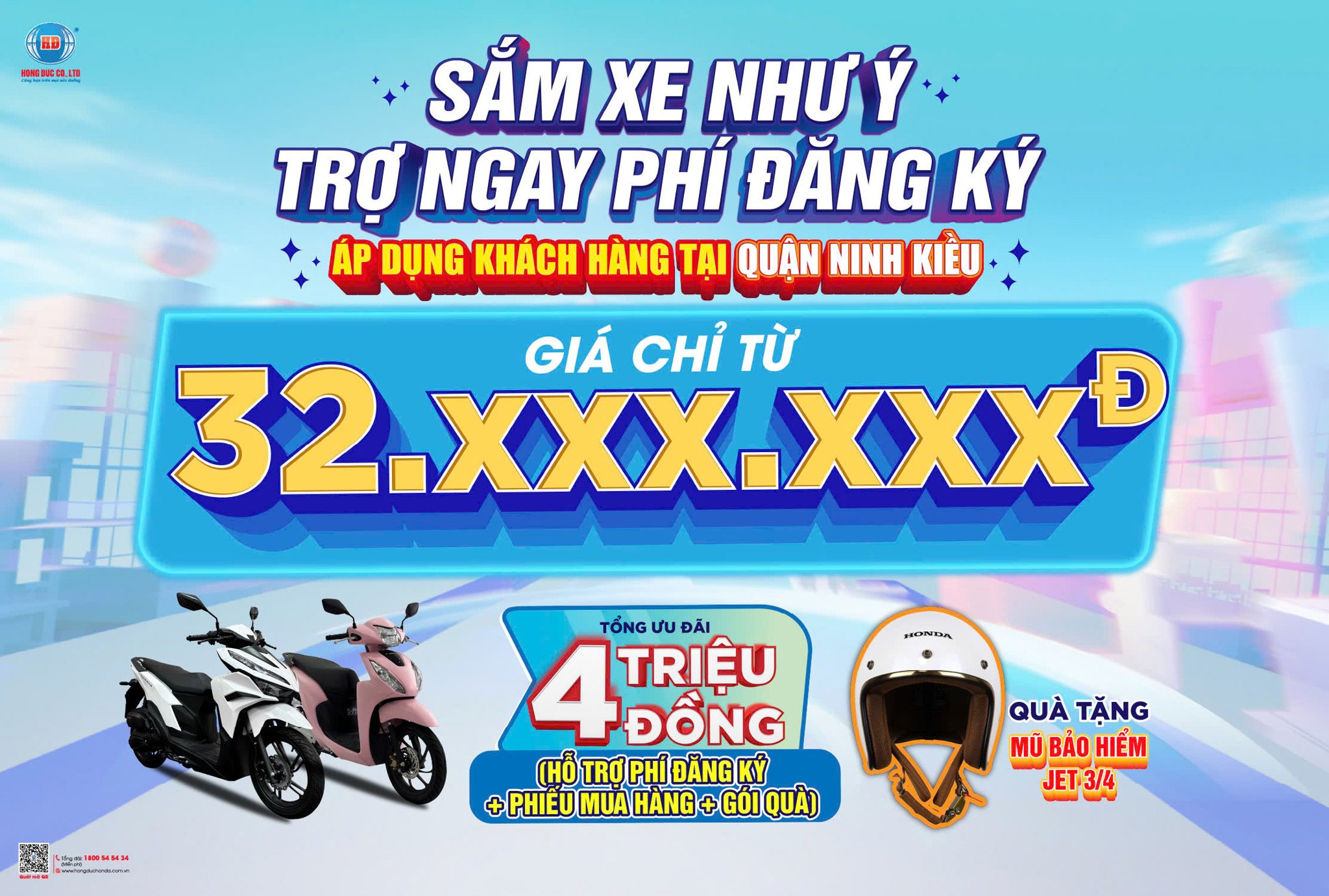 SẮM XE NHƯ Ý – TRỢ NGAY PHÍ ĐĂNG KÝ