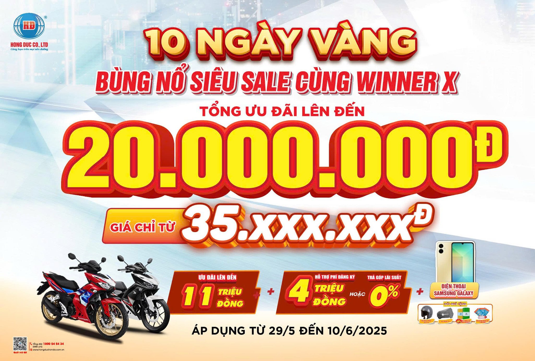 10 NGÀY VÀNG BÙNG NỔ SIÊU SALE WINNER X