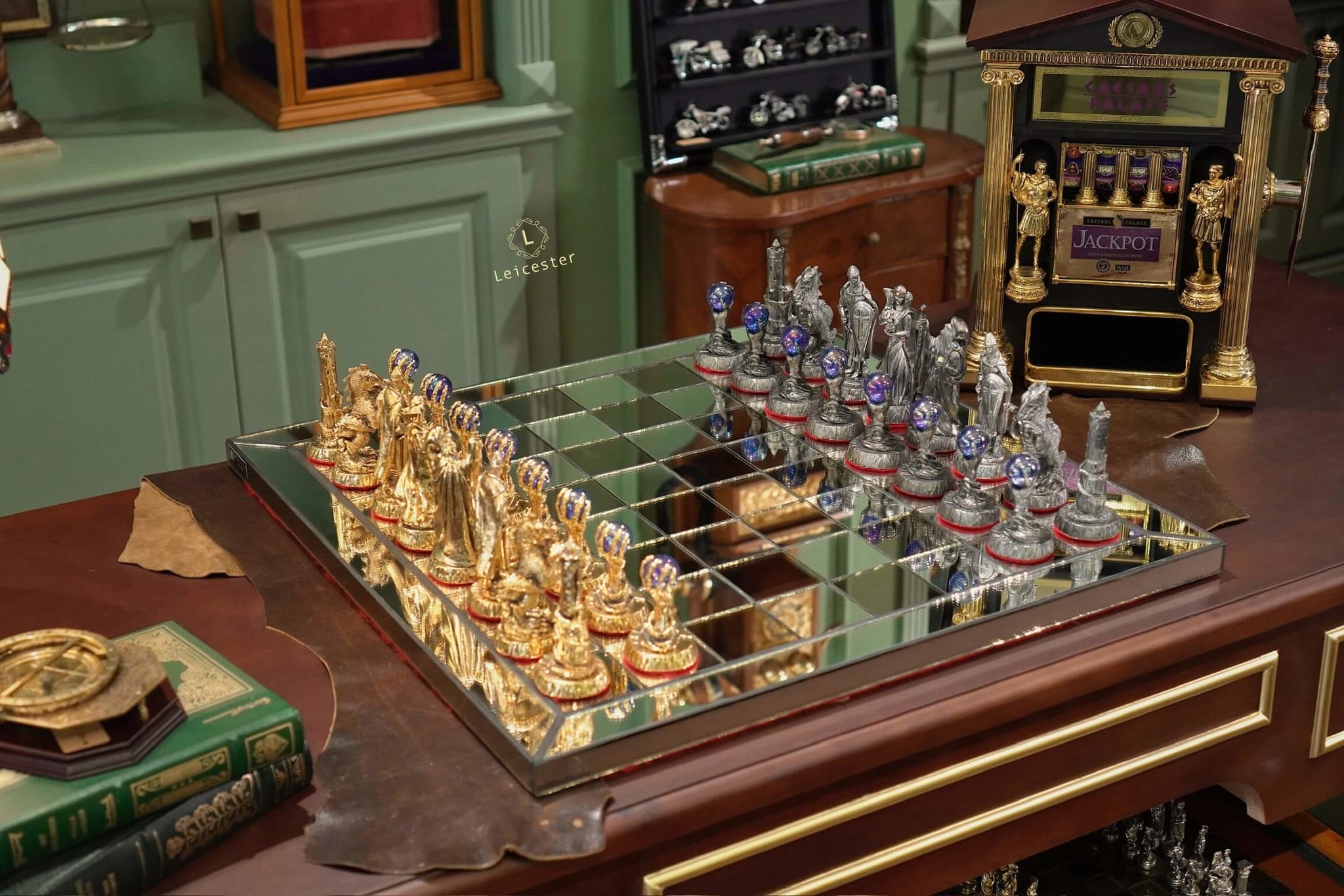 Michael Anthony Ricker - Mythology chess set – Leicester