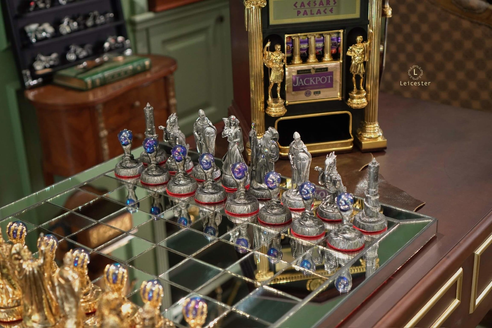 Michael Anthony Ricker - Mythology chess set – Leicester