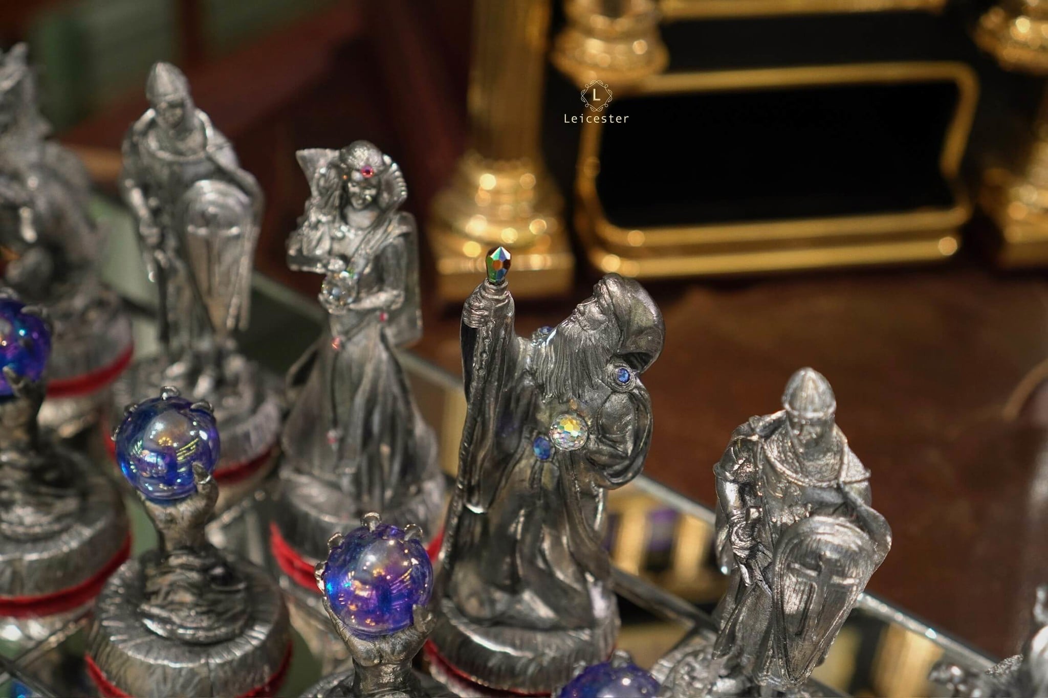 Michael Anthony Ricker - Mythology chess set – Leicester