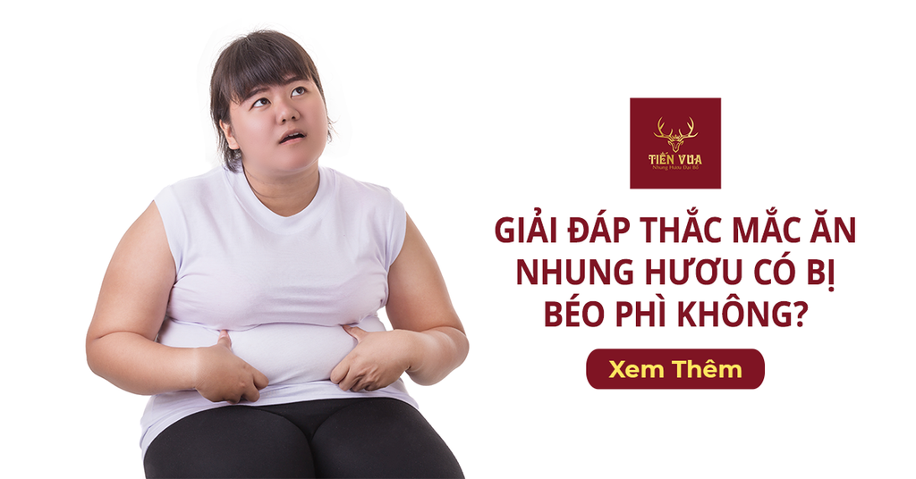 Giải Đáp Thắc Mắc Ăn Nhung Hươu Có Bị Béo Phì Không?