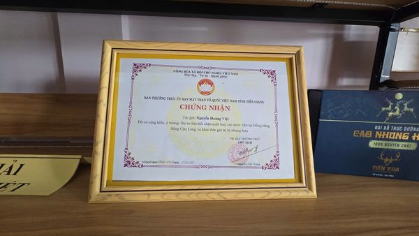 ĐẠT ĐƯỢC GHI NHẬN SÁNG KIẾN XUẤT SẮC