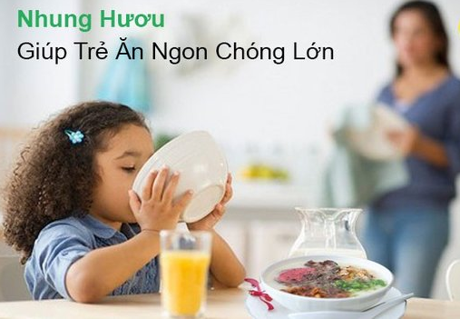 Công dụng nhung hươu dành cho Trẻ em