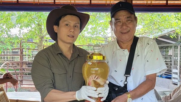 THƯƠNG CHỒNG THÌ NẤU CHÁO NHUNG HƯƠU. CHỒNG ĂN CHỒNG KHOẺ HƠN TRÂU PHÁ CHUỒNG