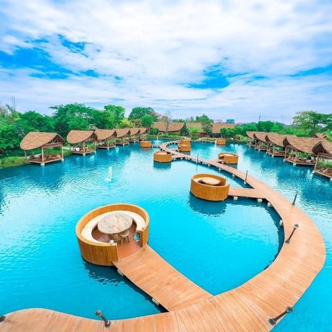 Khám phá quán cafe tựa Maldives thu nhỏ ngay gần Bangkok