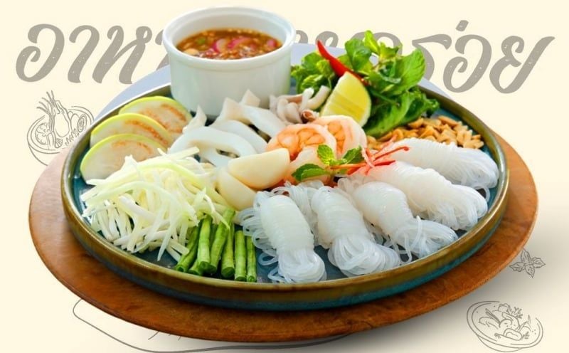Bún nưa trộn mắm Thái - 