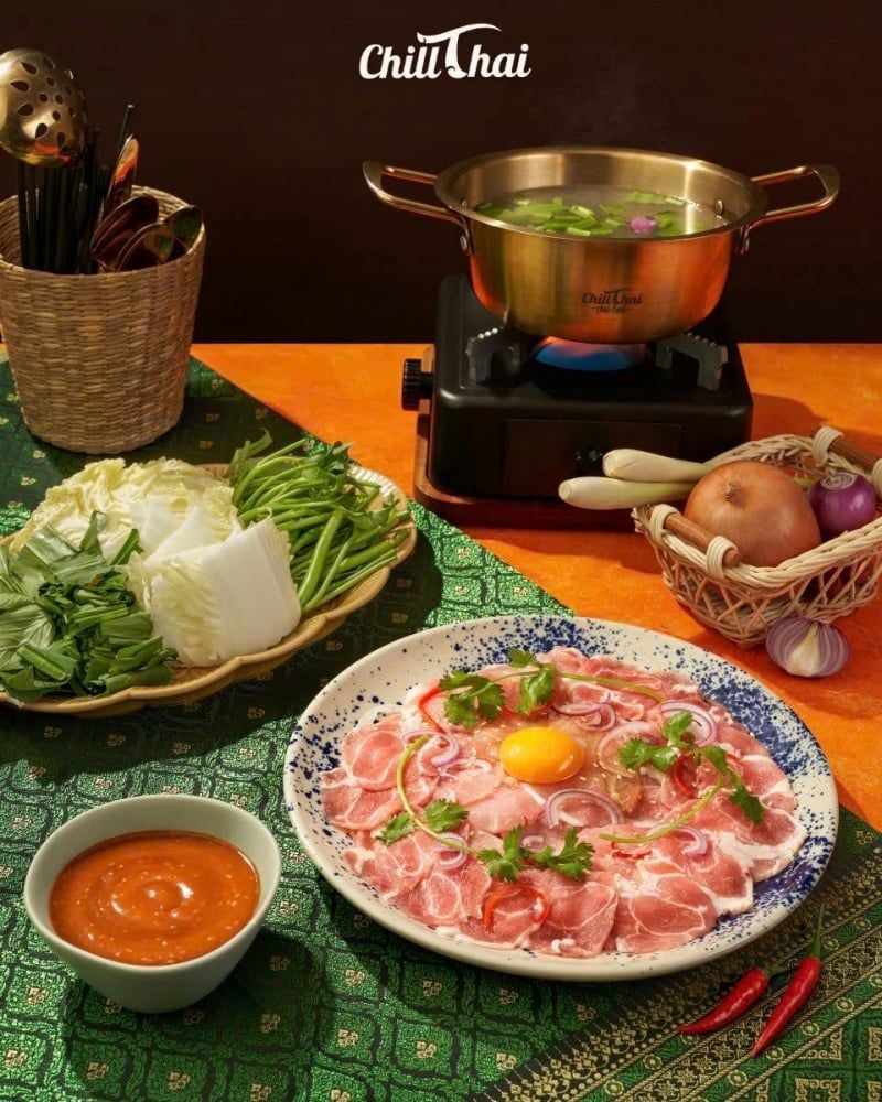 Khám phá Lẩu Chimchum đặc trưng vùng Đông Bắc Thái Lan