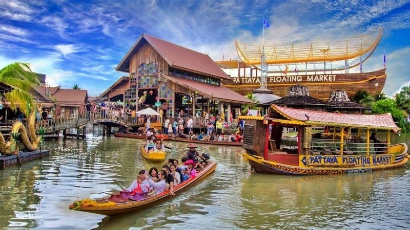 Top 6 khu chợ nổi thu hút du khách ở Thái Lan