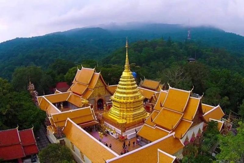 Chuyến tham quan chùa Phrathat Doi Suthep (Wat Phrathat Doi Suthep)