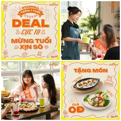 Mừng sinh nhật ChillThai Quận 7 tròn 1 tuổi: Tặng món ngon 0Đ – Tri ân 