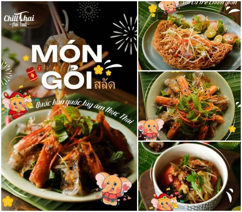 Những món gỏi trong ẩm thực Thái Lan