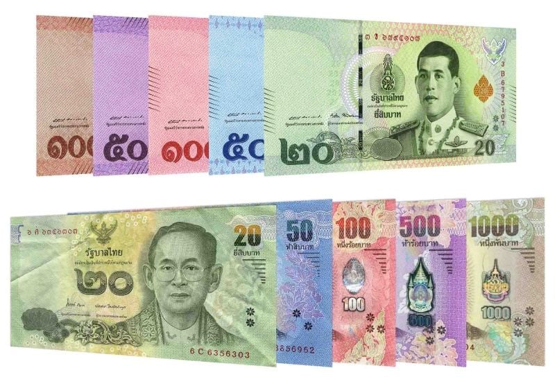 Hướng dẫn đổi tiền Baht Thái Lan đơn giản