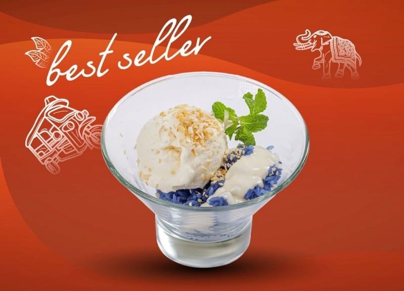 Kem xôi dừa ChillThai - Món tráng miệng hoàn hảo cho ngày hè
